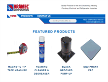 Tablet Screenshot of bramec.com